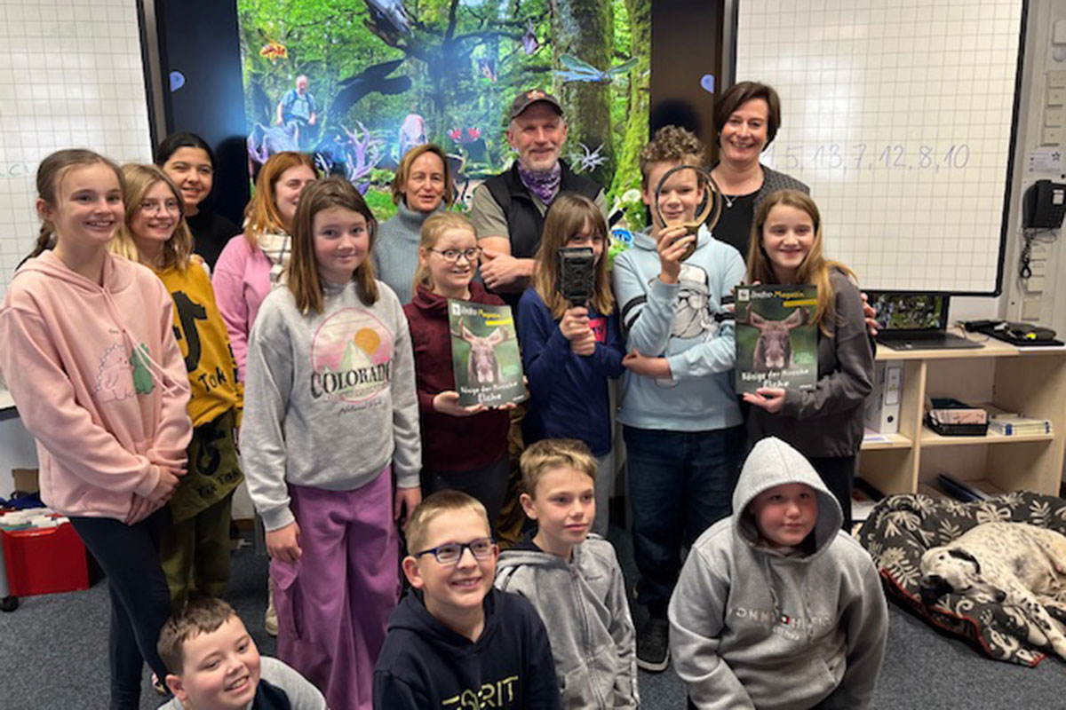 Stiftung unterstützt neues Projekt des WWF – Heimische Wildtiere im Grünen Klassenzimmer